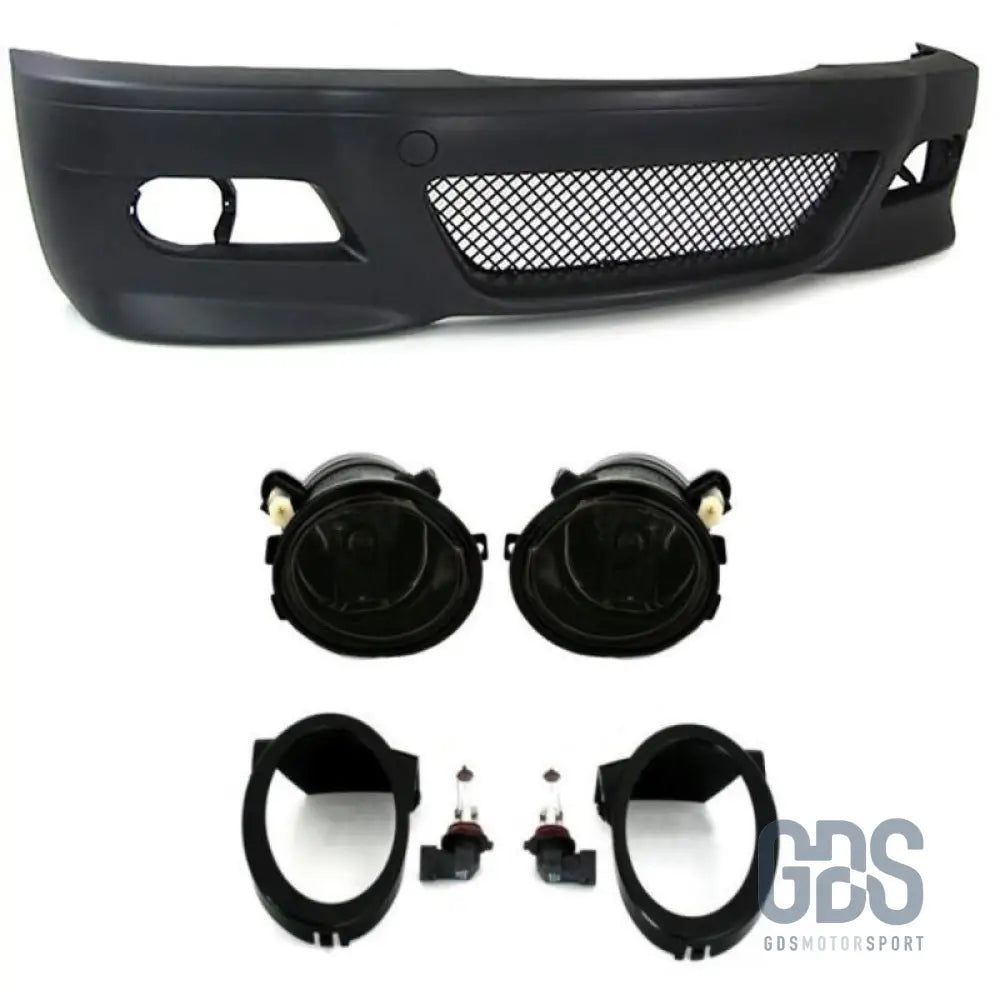 Pare-choc avant style m3 pour bmw série 3 e46 berline / touring