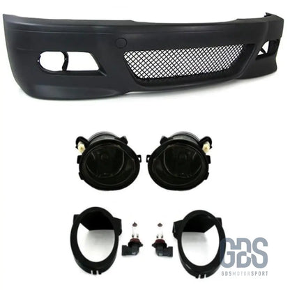 Pare-choc avant style m3 pour bmw série 3 e46 berline / touring
