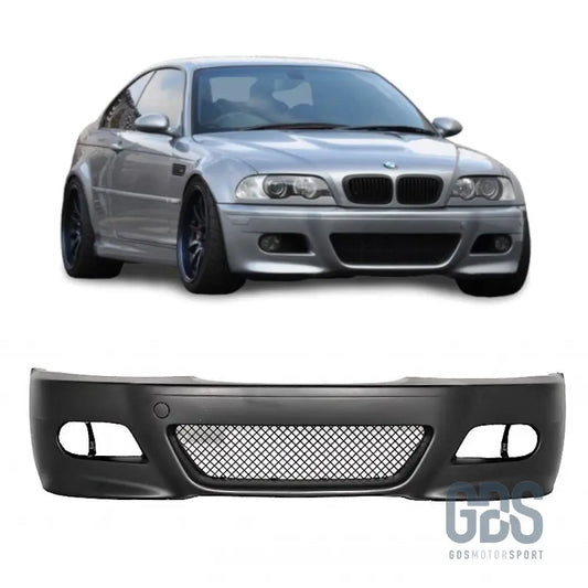 Pare-choc avant style m3 pour bmw série 3 e46 coupé / cabriolet phase 1