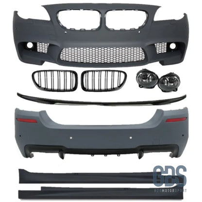 Kit Look M5 BMW F10 Berline Phase 1 Class Edition avec antibrouillards - Pare Choc kit carrosserie - GDS Motorsport
