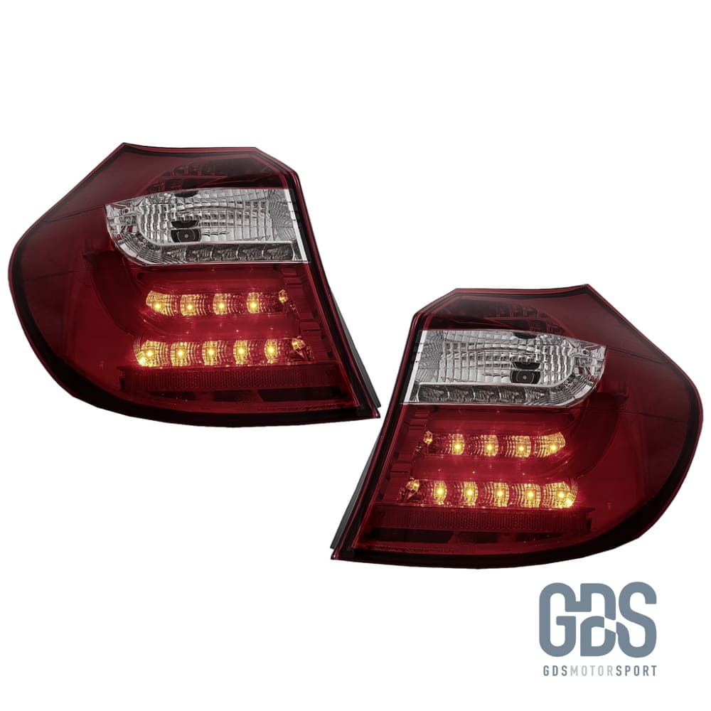 Feux arriere BMW E87/81 Full LED Phase 1 et 2 Fumé noir - PHARES FEUX - GDS Motorsport