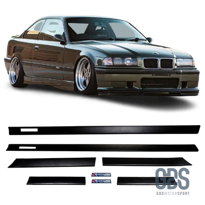Baguettes Style M3 E36 de porte pour Coupé / Cabriolet - Pare Choc kit carrosserie - GDS Motorsport
