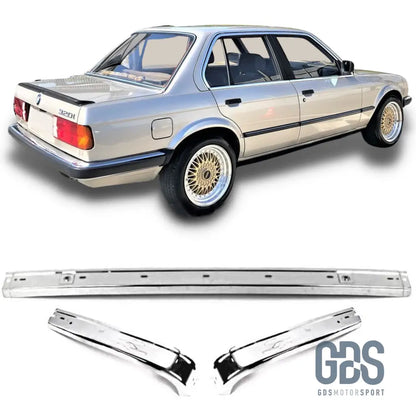 Pare choc arriere Chrome pour BMW E30 de 1982 a 1990 - Choc - GDS Motorsport