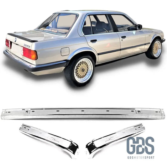 Pare choc arriere Chrome pour BMW E30 de 1982 a 1990 - Choc - GDS Motorsport