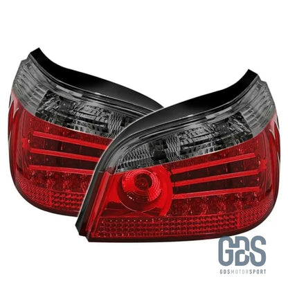 Feux arrières à LED pour BMW E60 Berline Phase 1 2003-2007 - Fumé Noir - PHARES FEUX - GDS Motorsport