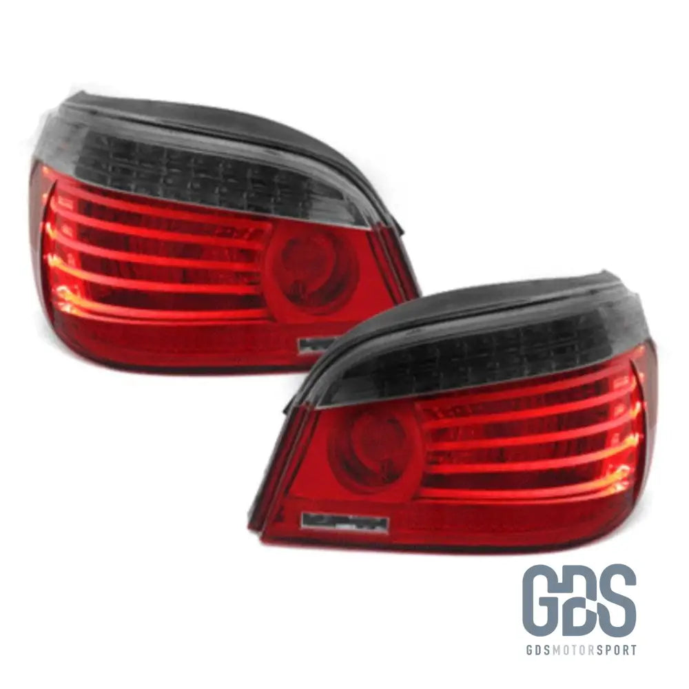 Feux arrières à LED LOOK LCI phase 2 pour BMW E60 Berline Phase 1 2003-2007 - Fumé Noir - PHARES FEUX - GDS Motorsport