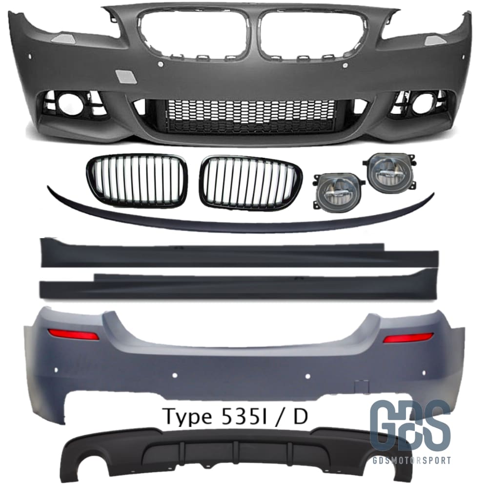 Pack M Complet pour BMW F10 Berline Phase 2 LCI Performance Edition - style 535 i/d - Pare Choc kit carrosserie - GDS Motorsport