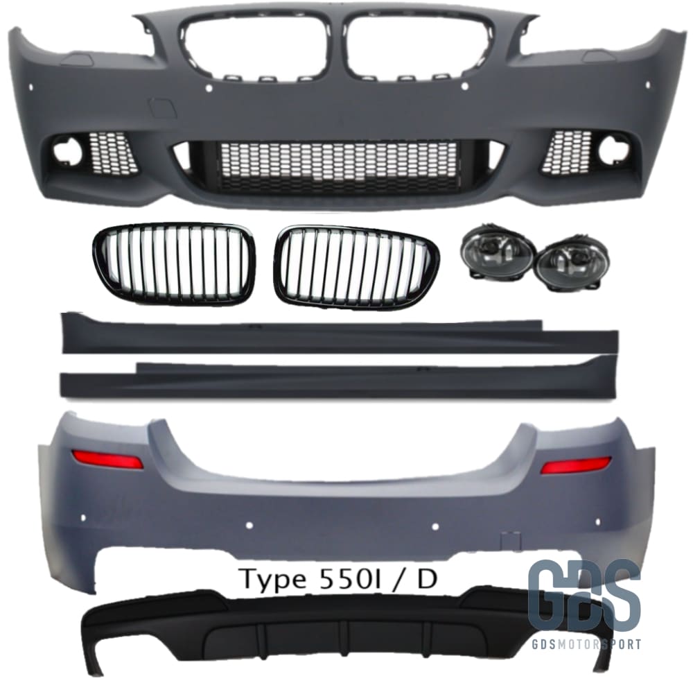 Pack M Complet pour BMW F11 Touring Phase 1 Performance Edition - style 550 i/d Pare Choc kit carrosserie GDS Motorsport