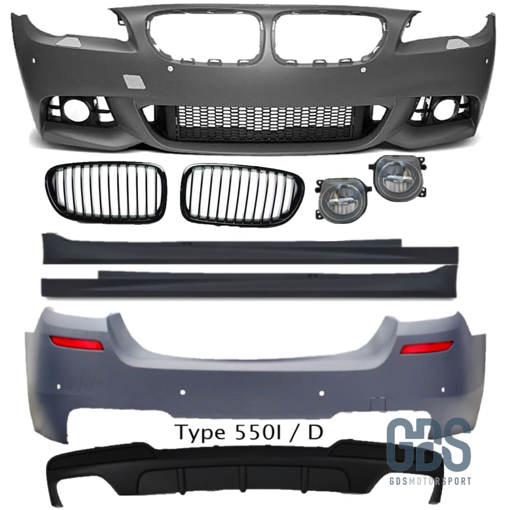 Pack M Complet pour BMW F11 Touring Phase 2 LCI Performance Edition - style 550 i/d Pare Choc kit carrosserie GDS Motorsport