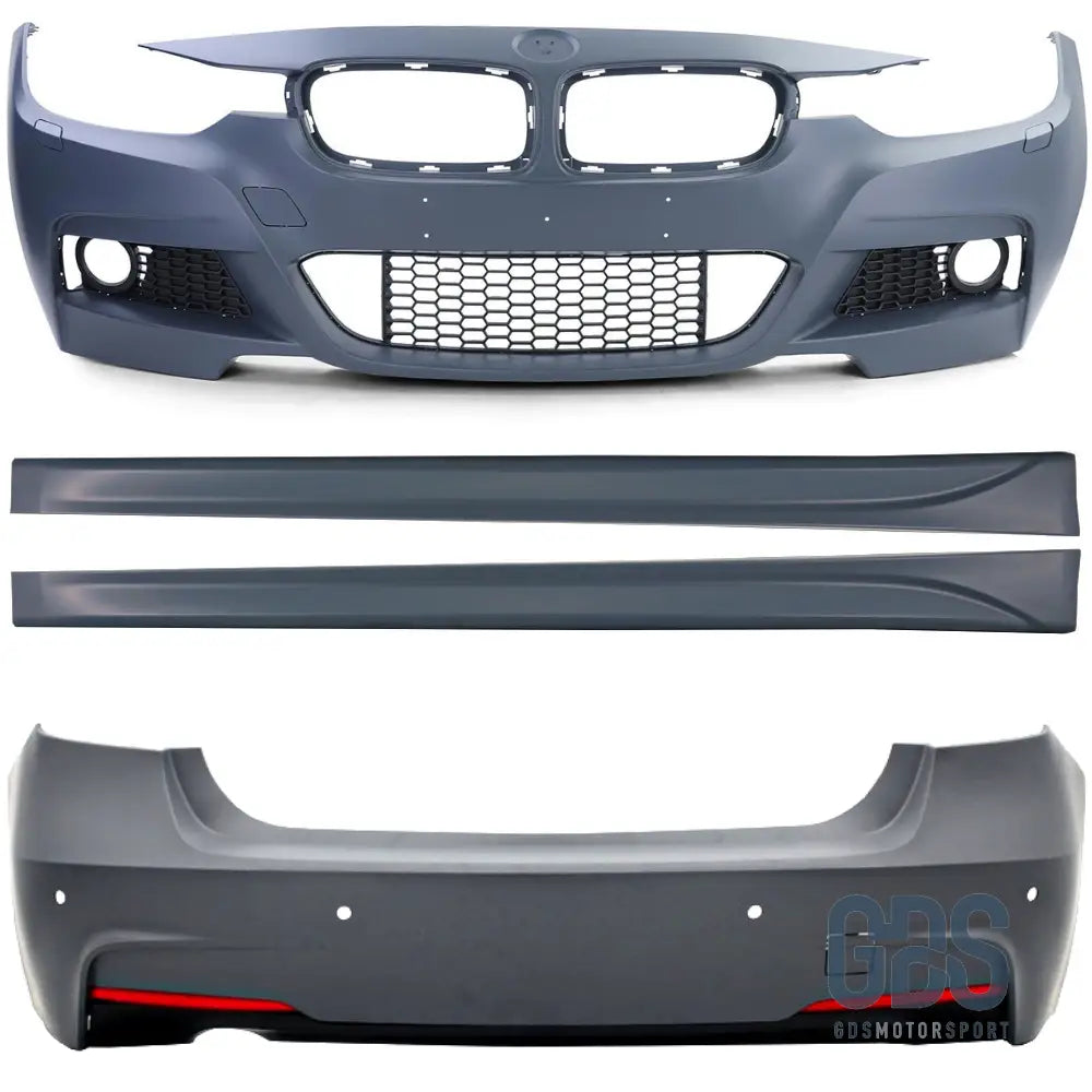 Kit complet Pack M pour BMW F30 berline Class Edition - Sortie simple gauche - Pare Choc kit carrosserie - GDS Motorsport