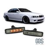 Pair de répétiteurs clignotants Noir LED pour BMW série 5 E39 - PHARES FEUX GDS Motorsport