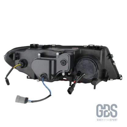 Phares avant angel eyes pour bmw série 3 e46 coupé / cabriolet phase 2 h7/h7