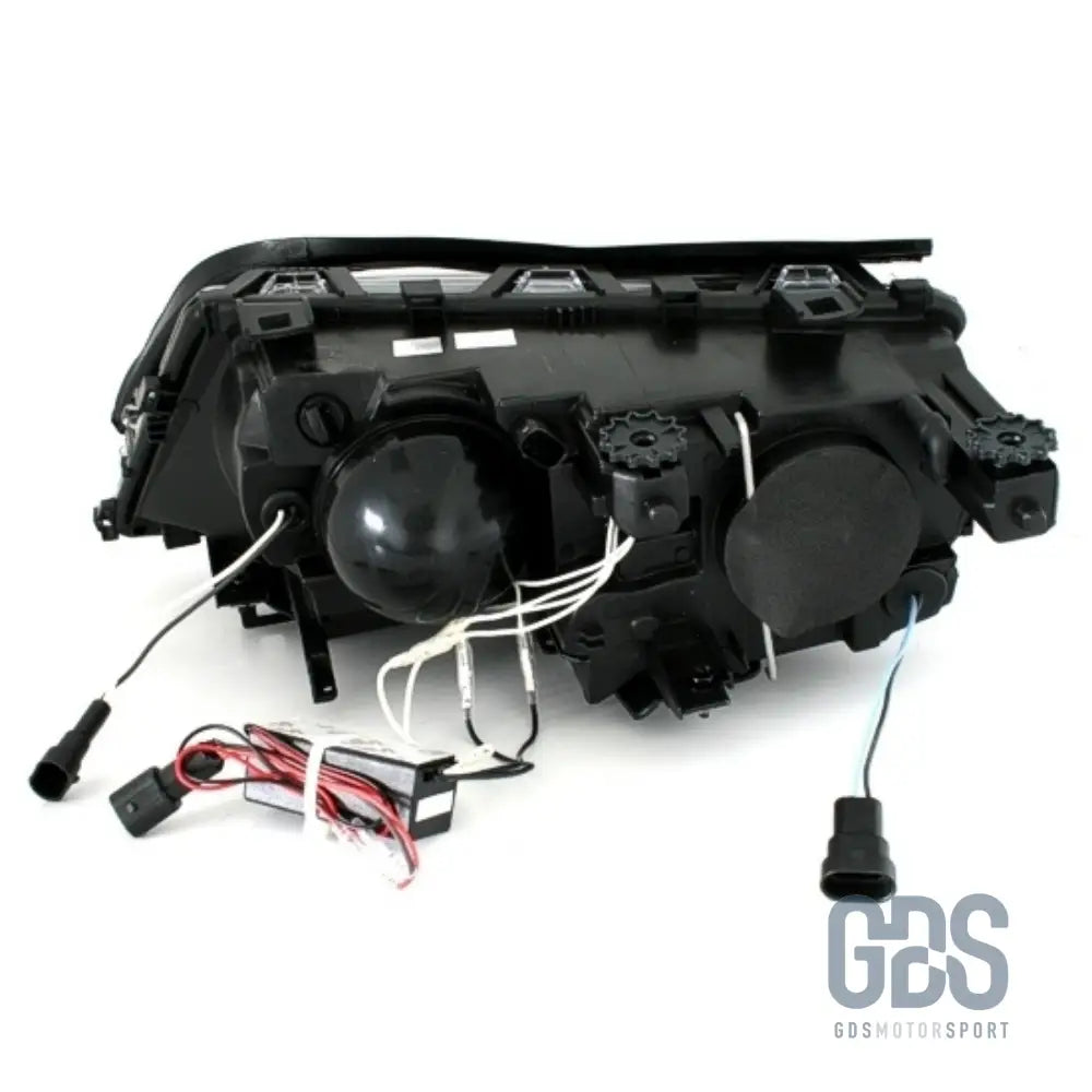 Phares angel eyes ccfl blanc bmw série 3 e46 phase 2 berline / touring halogène h7/h7
