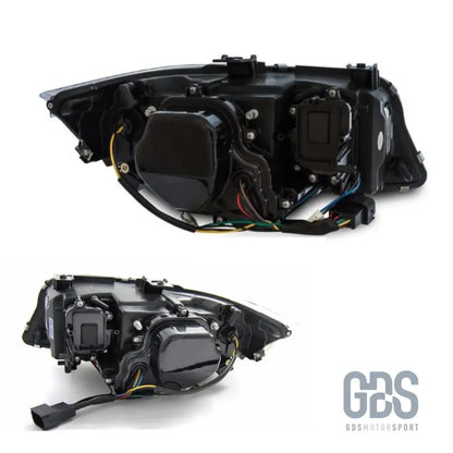 Phares angel eyes led blanc bmw e90 e91 phase 1 halogène h7