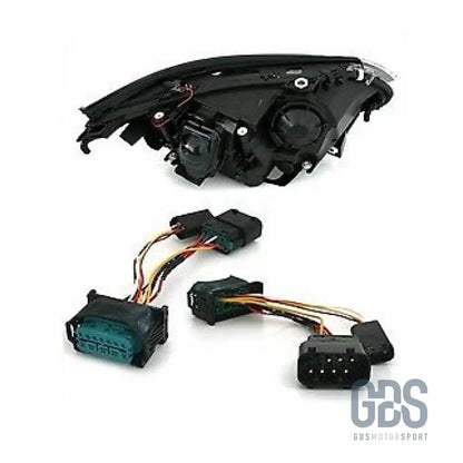 Phares angel eyes led blanc bmw série 5 e60 / e61 — avec xénon oem