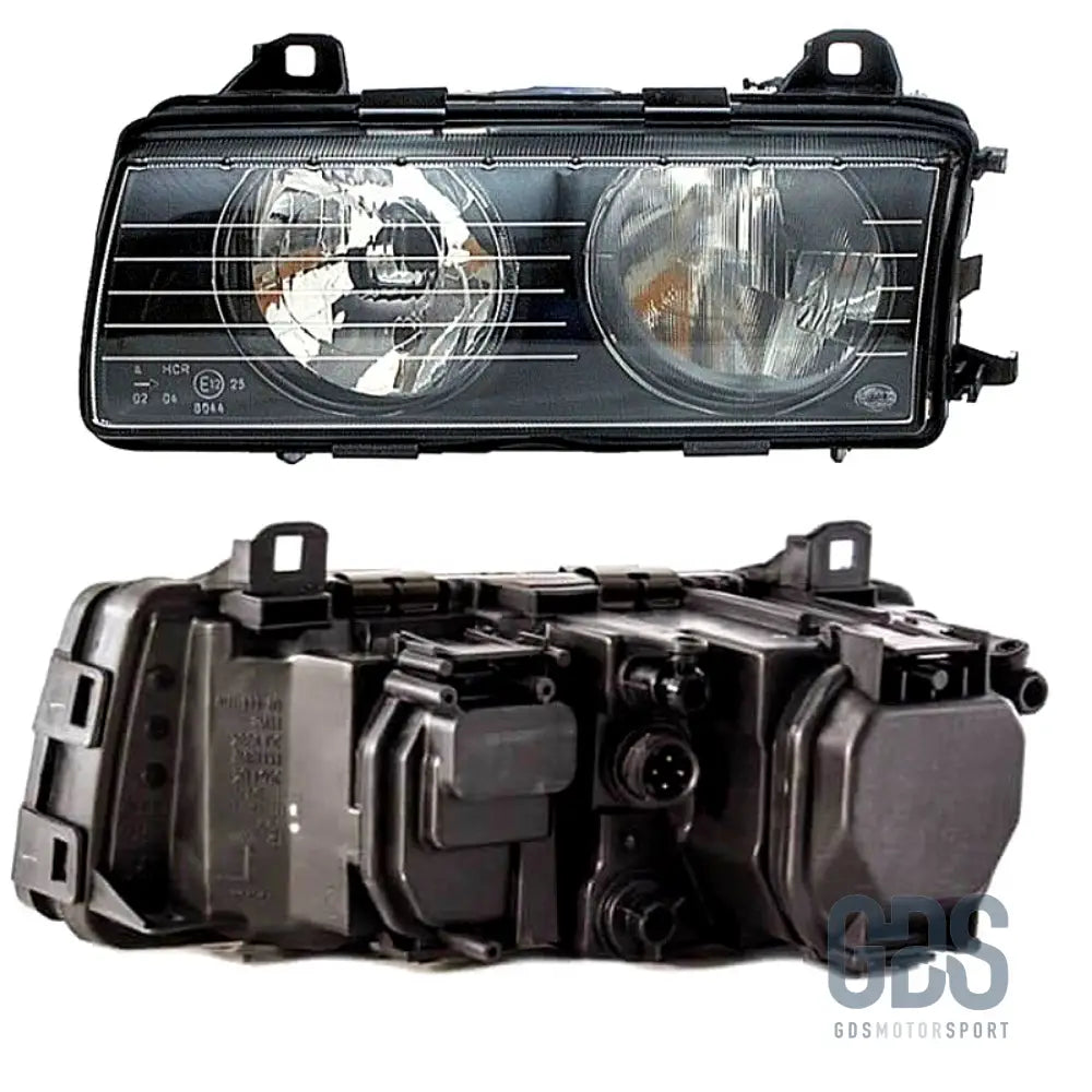 Phares avant bmw e36 h7/h7 type oem phase 2