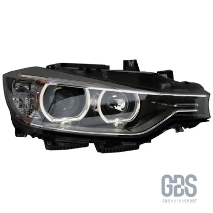 Phares avant h7/h7 look xénon angel eyes led pour bmw série 3 f30 / f31 phase 1