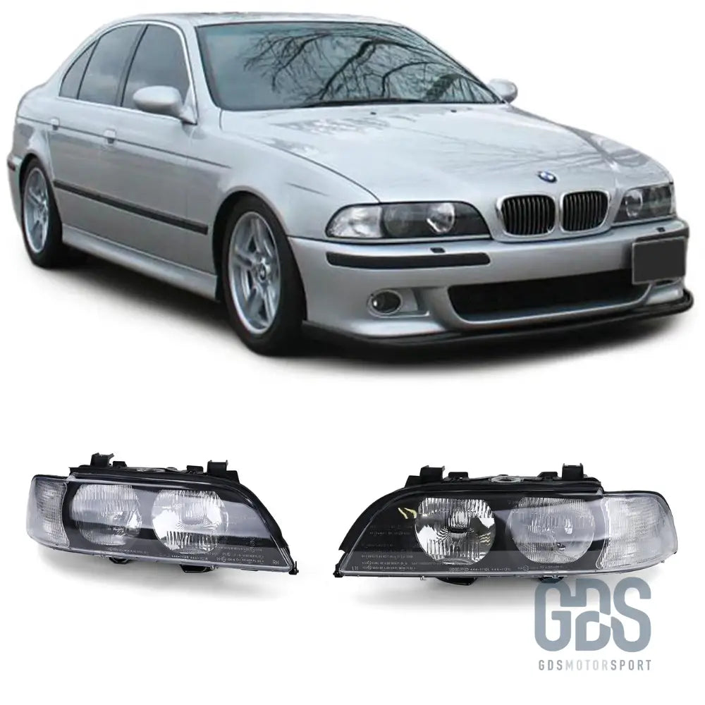 Phares type origine bmw série 5 e39 phase 1 halogène h7