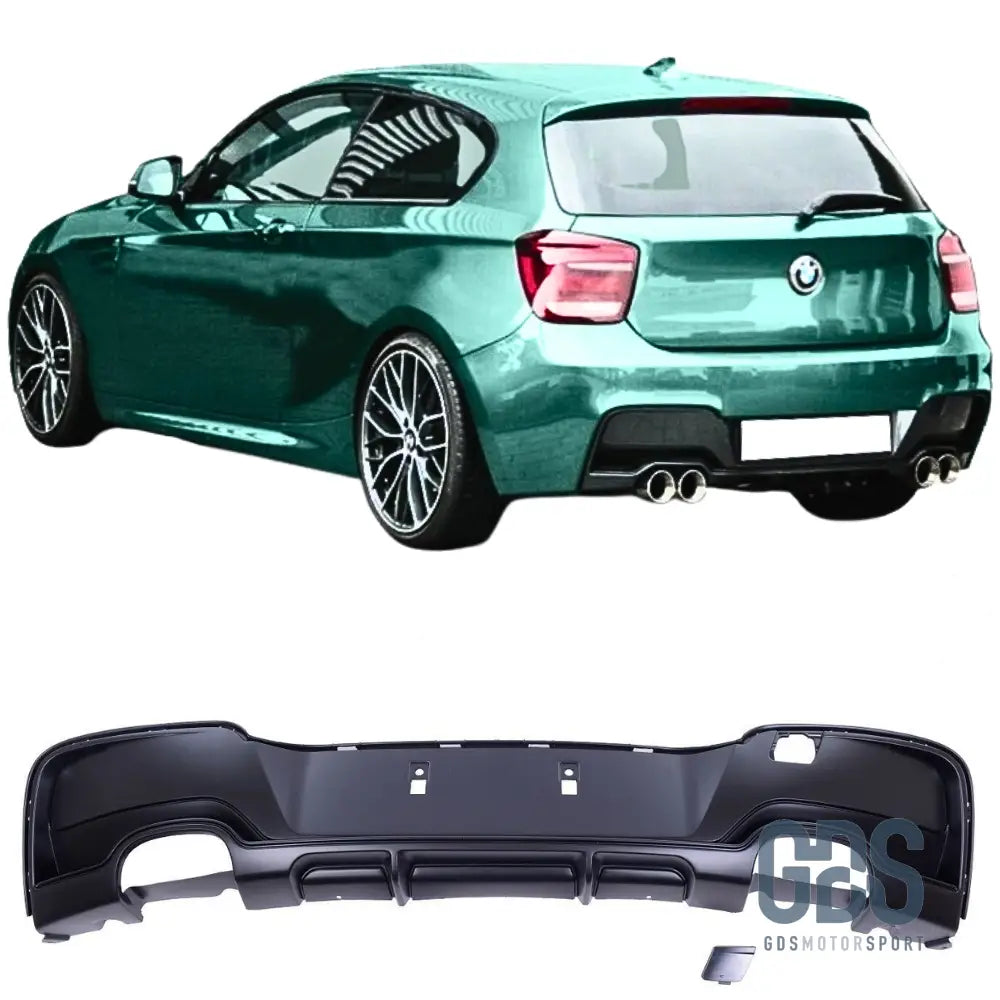 Diffuseur M performance pour BMW F20/ F21 Phase 1 4 Sorties échappement - Éléments de carrosserie - GDS Motorsport
