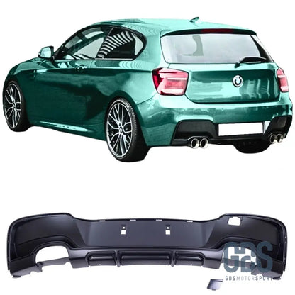 Diffuseur M performance pour BMW F20/ F21 Phase 1 4 Sorties échappement - Éléments de carrosserie - GDS Motorsport