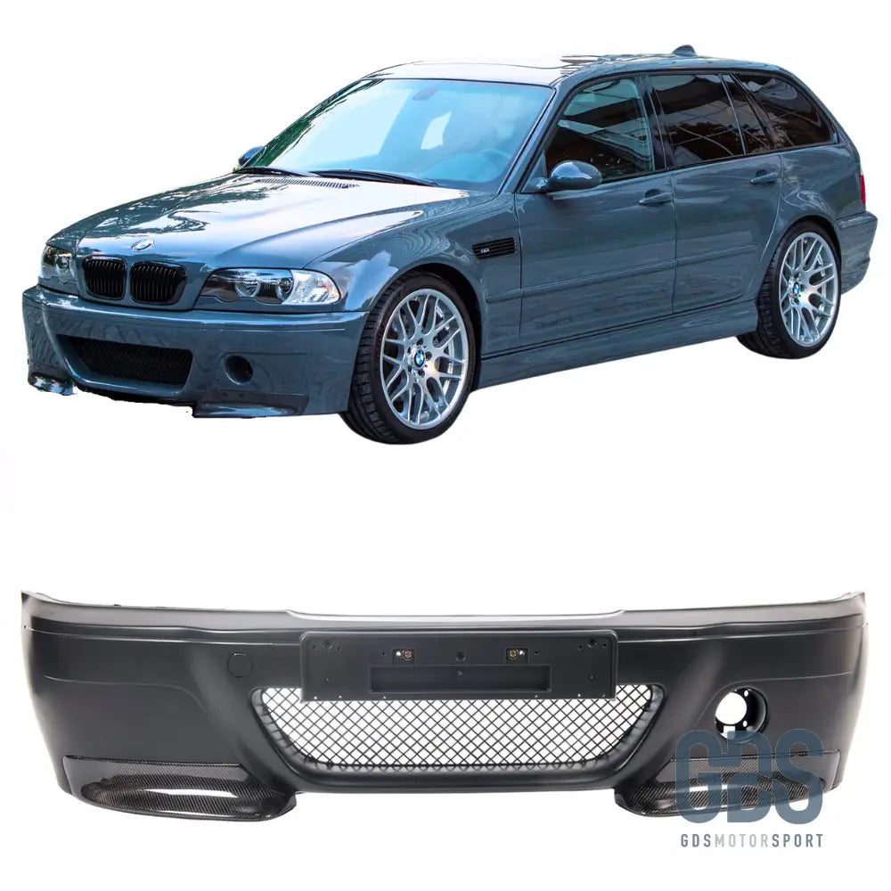 Pare choc avant style M3 CSL Pour BMW E46 série 3 Berline/Touring - Choc - GDS Motorsport
