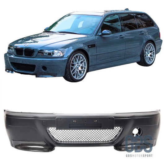 Pare choc avant style M3 CSL Pour BMW E46 série 3 Berline/Touring - Choc - GDS Motorsport