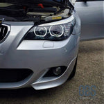 Phares Angel Eyes LED BLANC BMW Série 5 E60 / E61 avec Xenon - FEUX GDS Motorsport