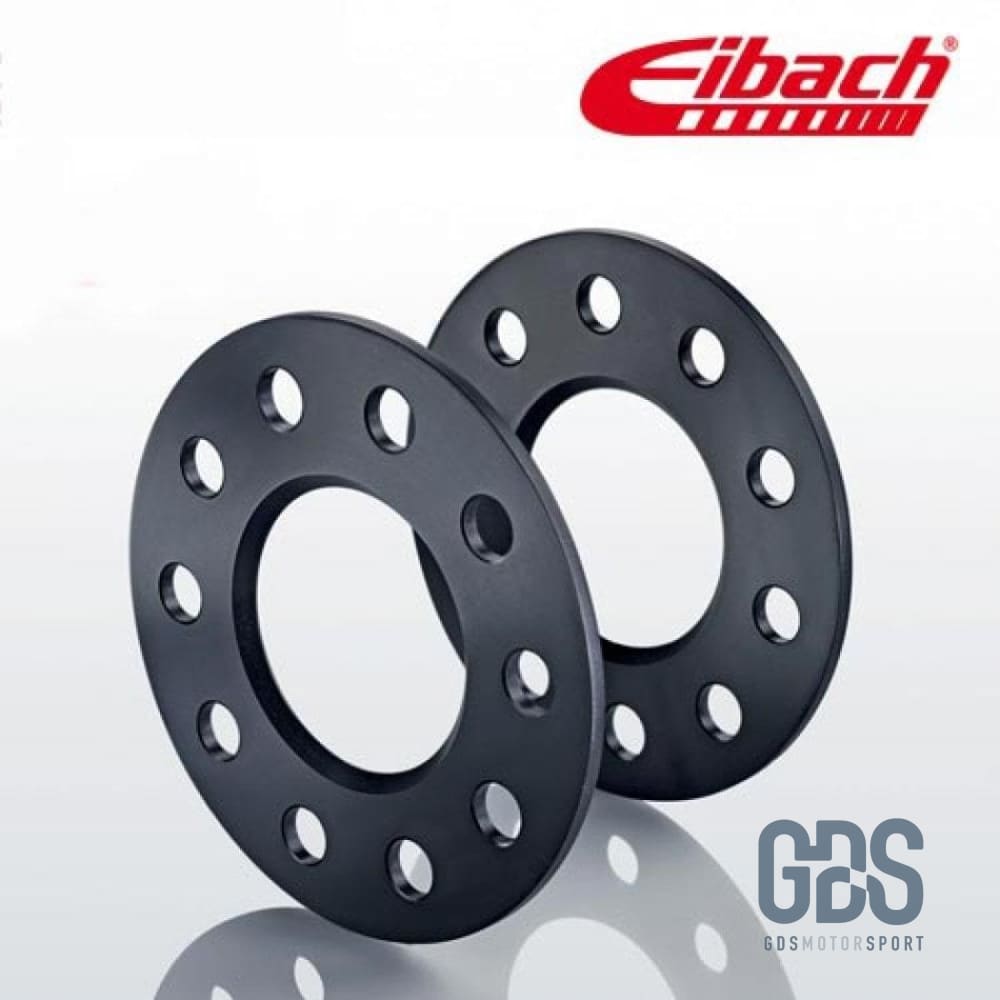 Kit 2 Cales élargisseurs de voie EIBACH pour BMW E87 E81 E82 E88 5x120 Simple boulonerie - 2X 5mm / Noir / elargisseurs - GDS Motorsport