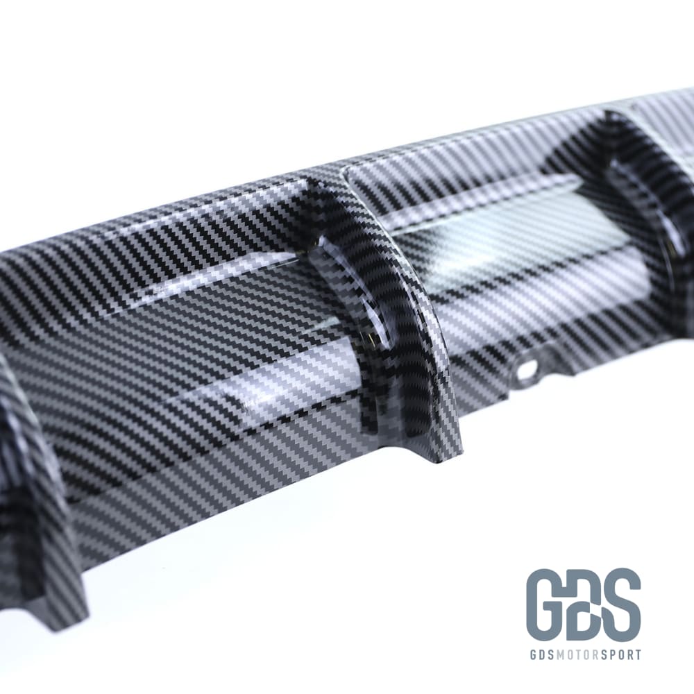 Diffuseur M performance Look Carbone pour BMW F30 / F31 4 Sorties échappement - Éléments de carrosserie - GDS Motorsport