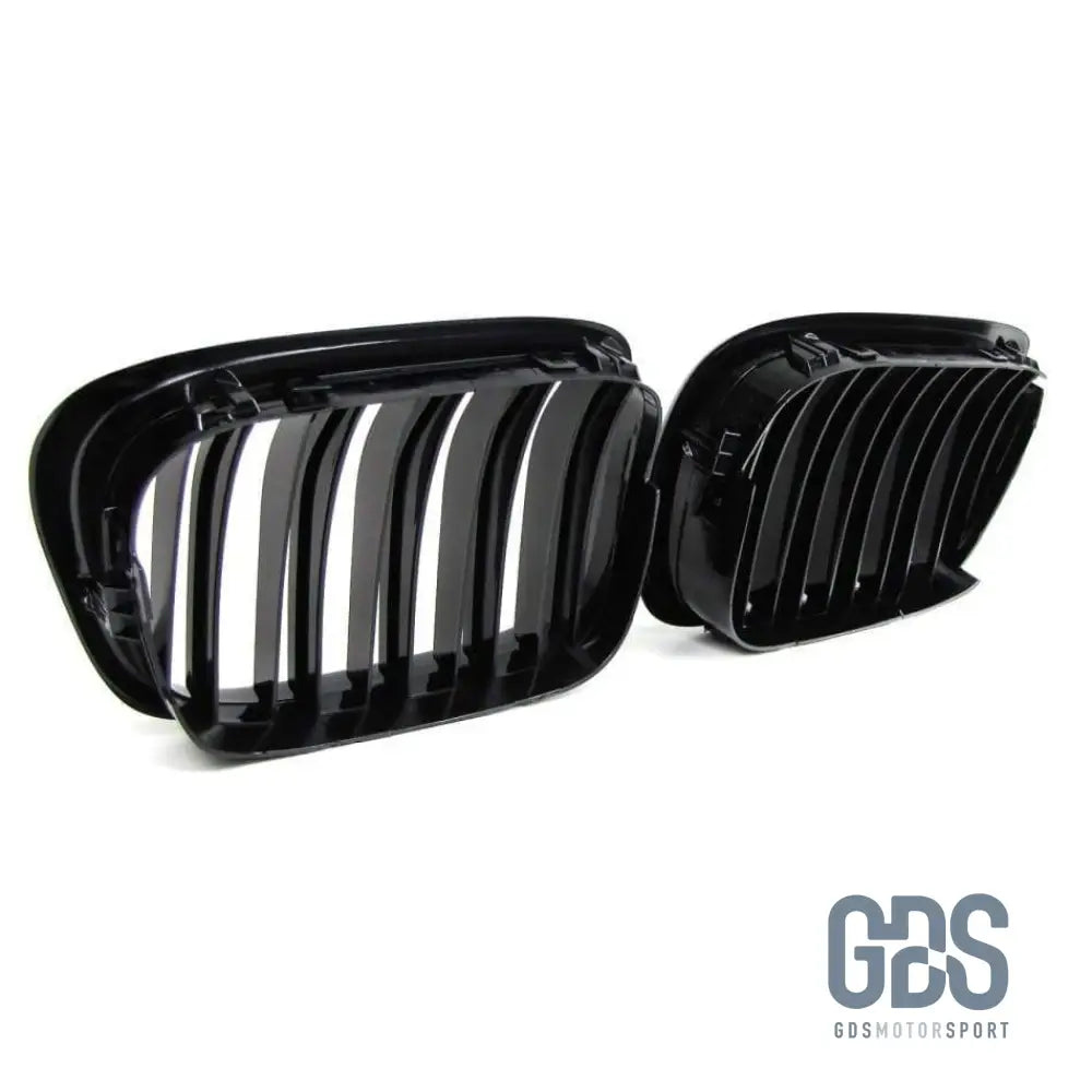 Grilles de calandre Double Barrette NOIR BRILLANT BMW serie 5 E39 look M5 - Calandres - GDS Motorsport