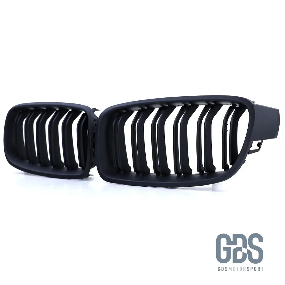 Grilles de calandre Noir Mate BMW F30 / F31 Lame Double Look M3 - calandres - GDS Motorsport