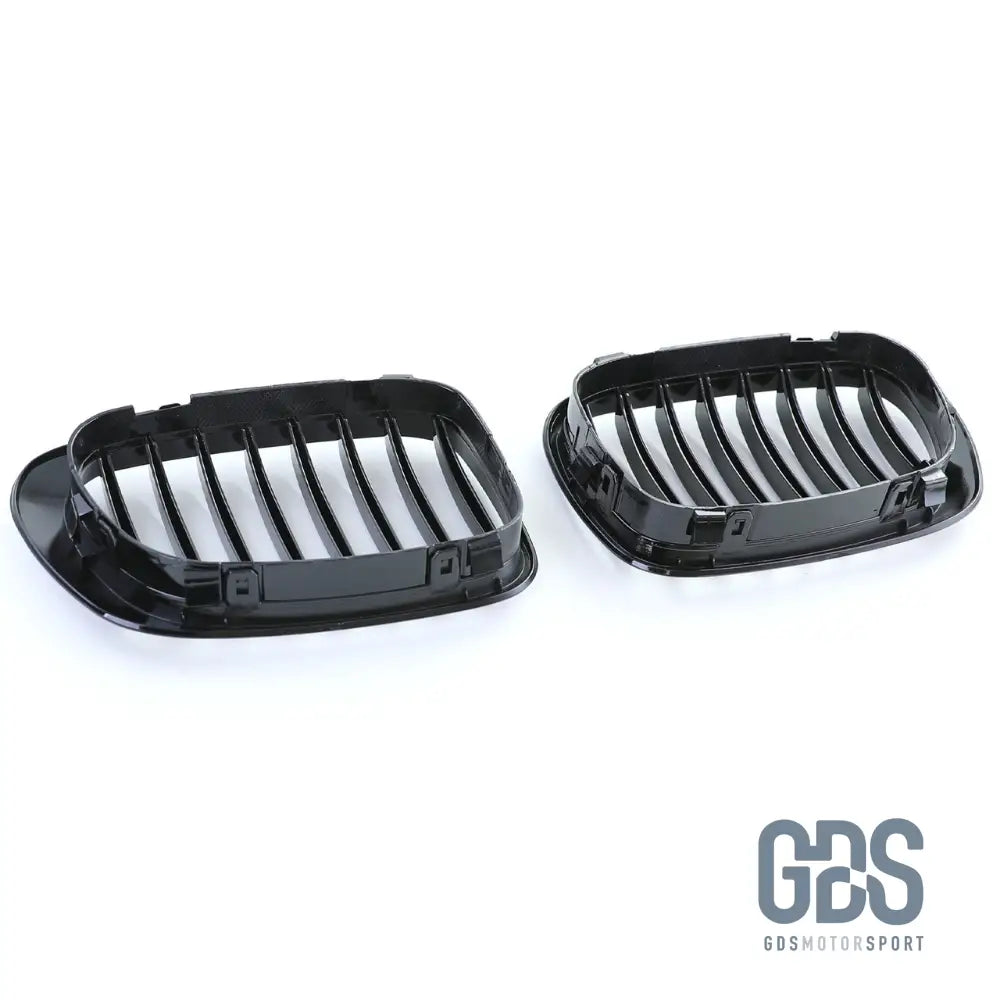 2 Grilles de calandre Noir Brillant BMW série 3 E46 PH1 1999 a 2003 Coupé / Cabriolet - Calandres - GDS Motorsport