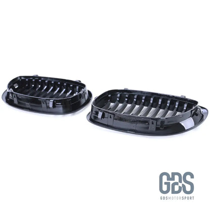 2 Grilles de calandre Noir Brillant BMW série 3 E46 PH2 2003 a 2006 Coupé / Cabriolet - Calandres - GDS Motorsport