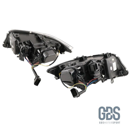 Phares Ange Eyes LED 3D Blanc BMW E90 / E91 phase 1 de 2005 a 2008 - PHARES FEUX - GDS Motorsport