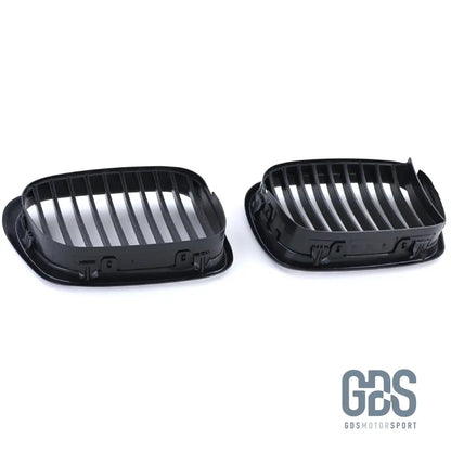 Grilles de calandre NOIR MATE bords larges BMW serie 5 E39 1995 a 2003 - Calandres - GDS Motorsport