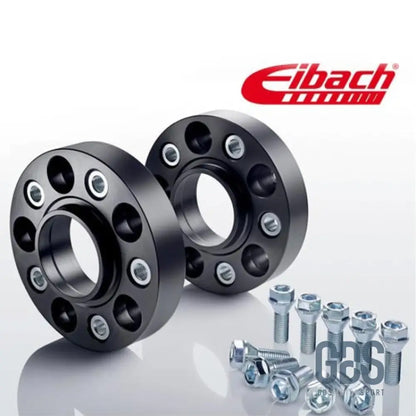 kit 2 Cales élargisseurs de voie EIBACH pour BMW F20 F21 5x120 Double boulonnerie - Noir / 2X 20mm - elargisseurs - GDS Motorsport