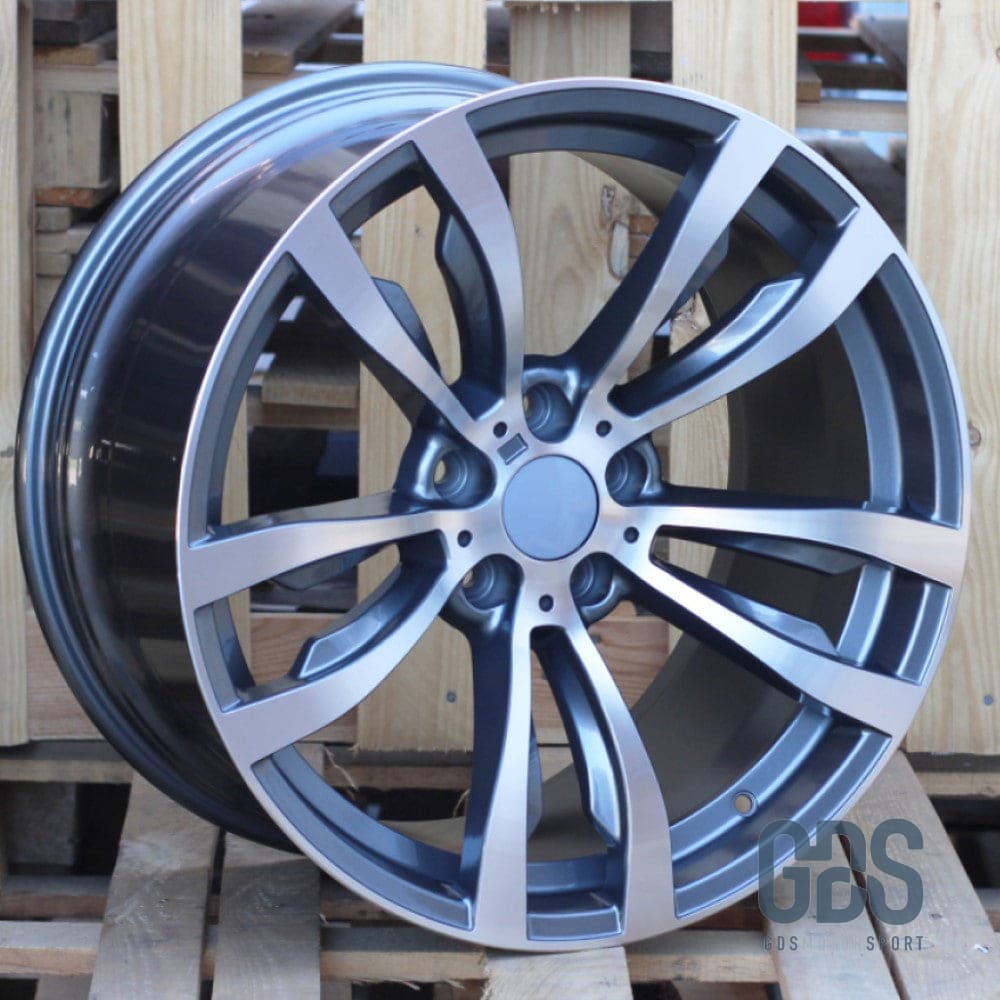Pack 4 jantes BMW style 469 M Look X5 R20’’ X 10’’ ET40 11’’ ET37 Gris Poli - Jantes et pneus - GDS Motorsport