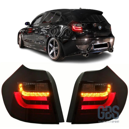Feux arriere BMW E87/81 à LED Phase 1 et 2 Fumé noir - PHARES FEUX - GDS Motorsport