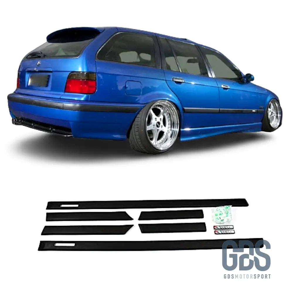 Baguettes Style M3 E36 de porte pour Berline / Touring - Pare Choc kit carrosserie - GDS Motorsport