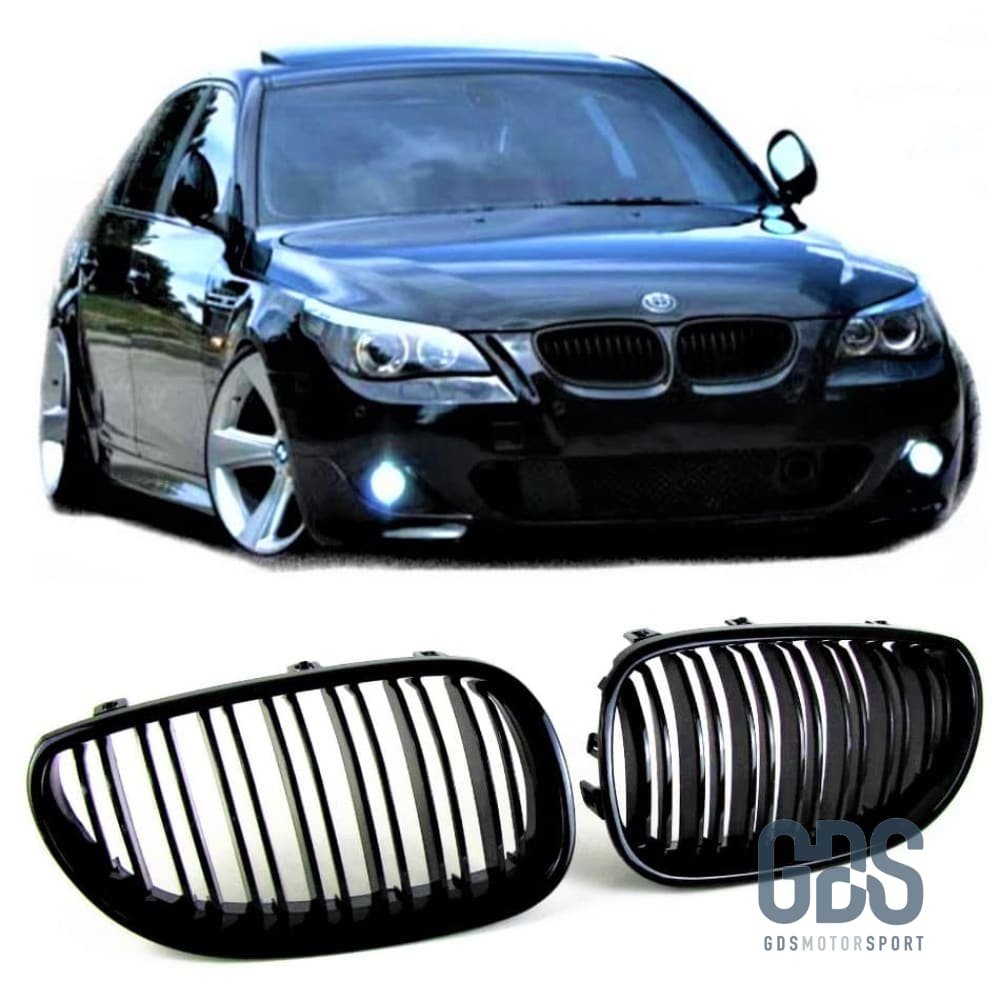 Pack esthétique 2 Antibrouillards et Grilles de calandre look M5 E60 - Calandres - GDS Motorsport