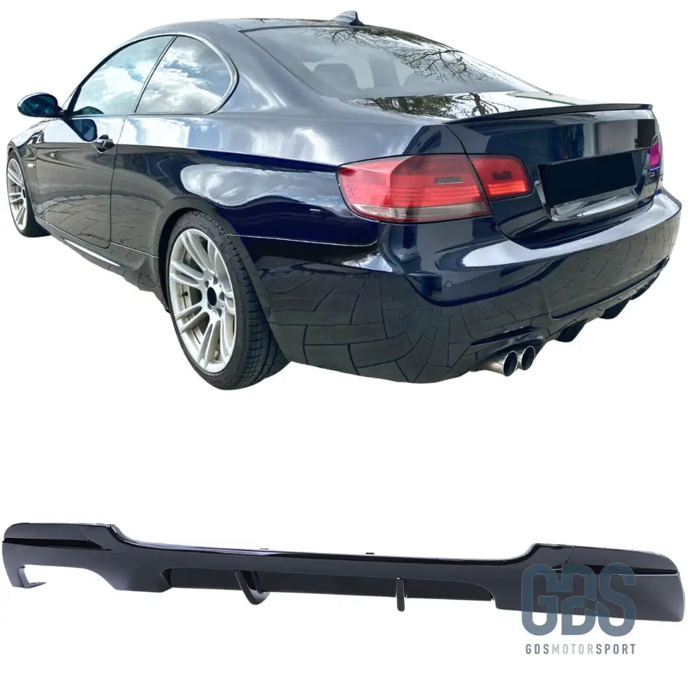 Diffuseur arrière Noir Brillant M Performance BMW E92 E93 06-13 Pare-chocs pack M-Sport - Éléments de carrosserie - GDS Motorsport
