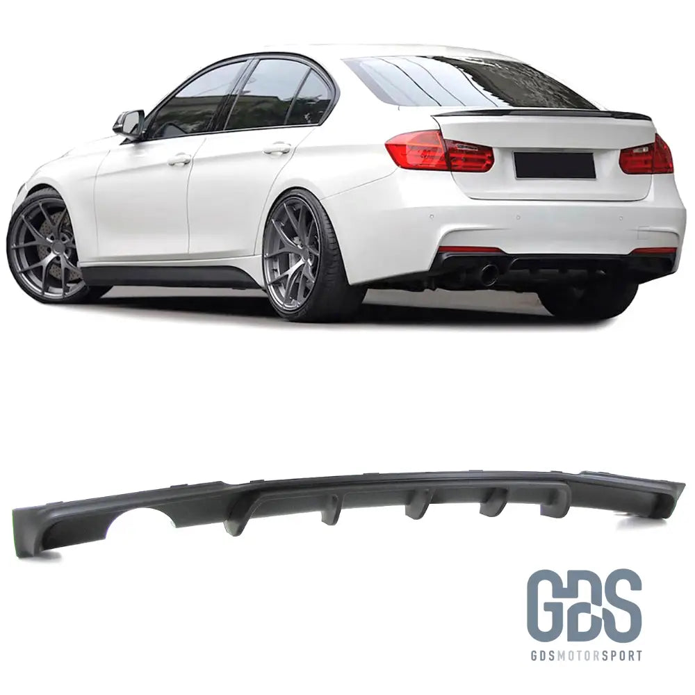 Diffuseur M performance pour BMW F30 / F31 Sortie simple gauche - Éléments de carrosserie - GDS Motorsport