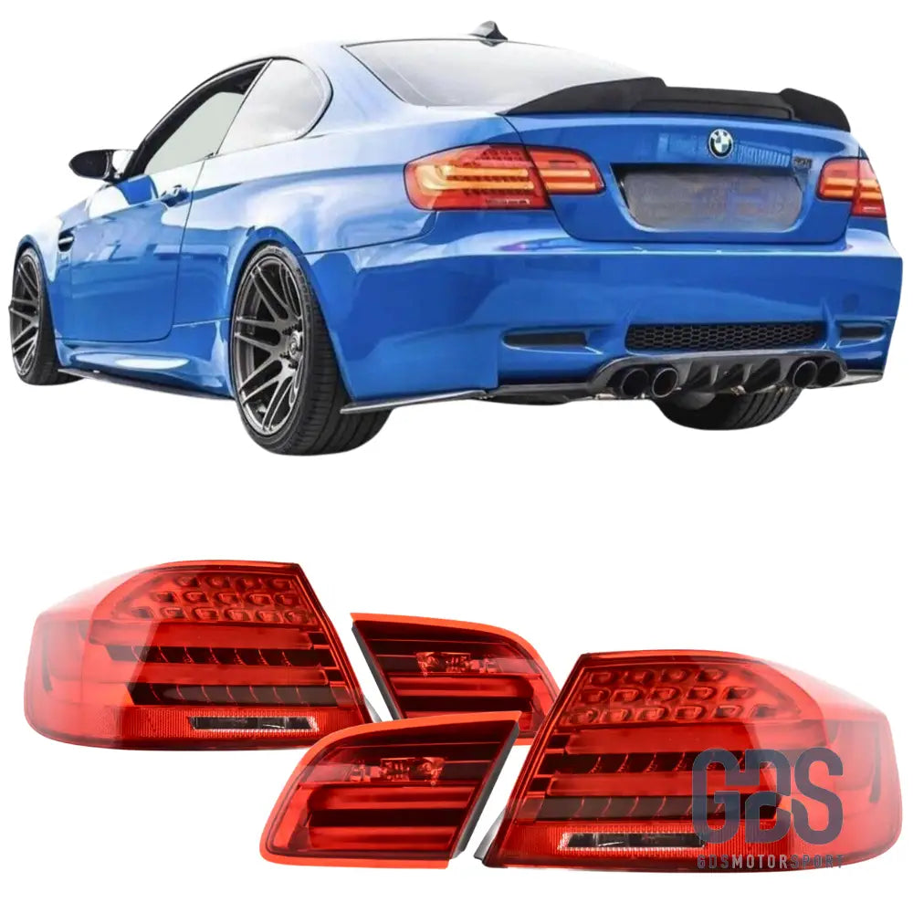 Feux arrière LED Light bar look LCI BMW Serie 3 E92 Coupé Phase 1 2006 a 2010 - PHARES FEUX - GDS Motorsport