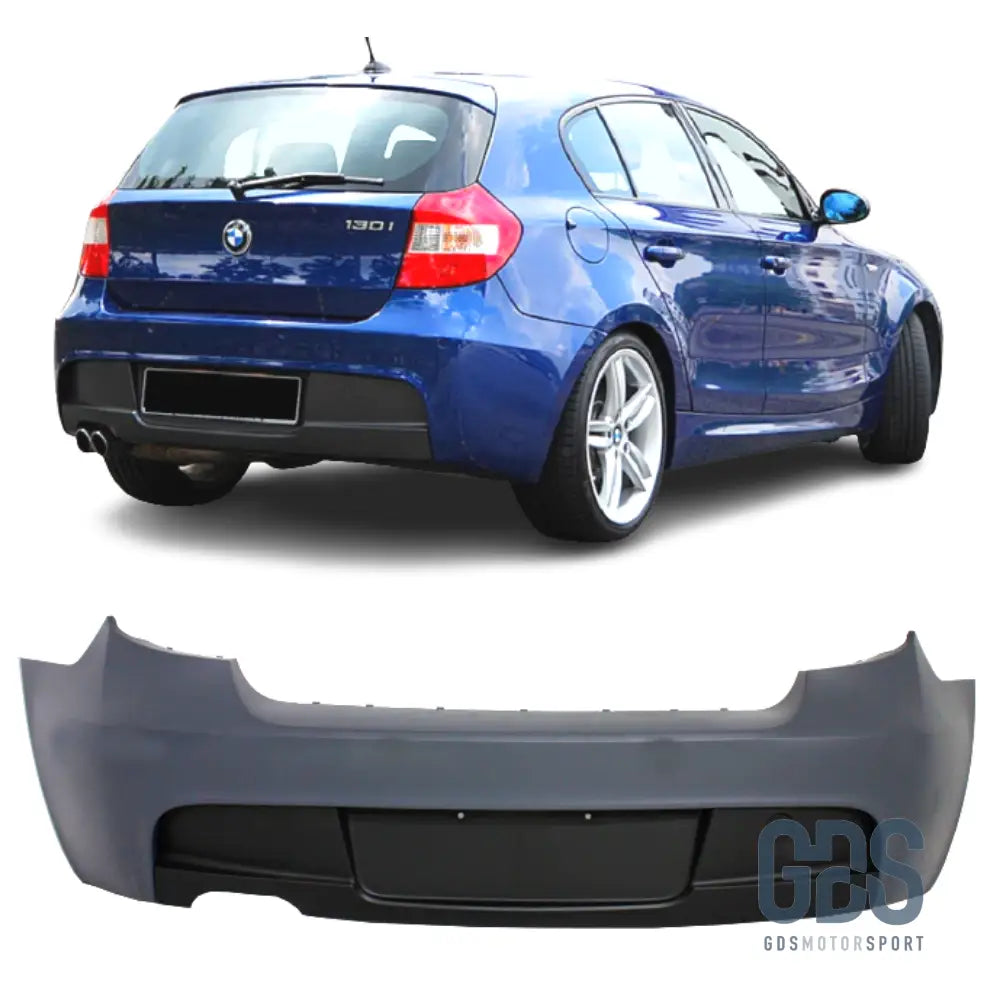 Pare Choc Arrière Pack M pour BMW E81 E87 Berline - SANS PDC - GDS Motorsport