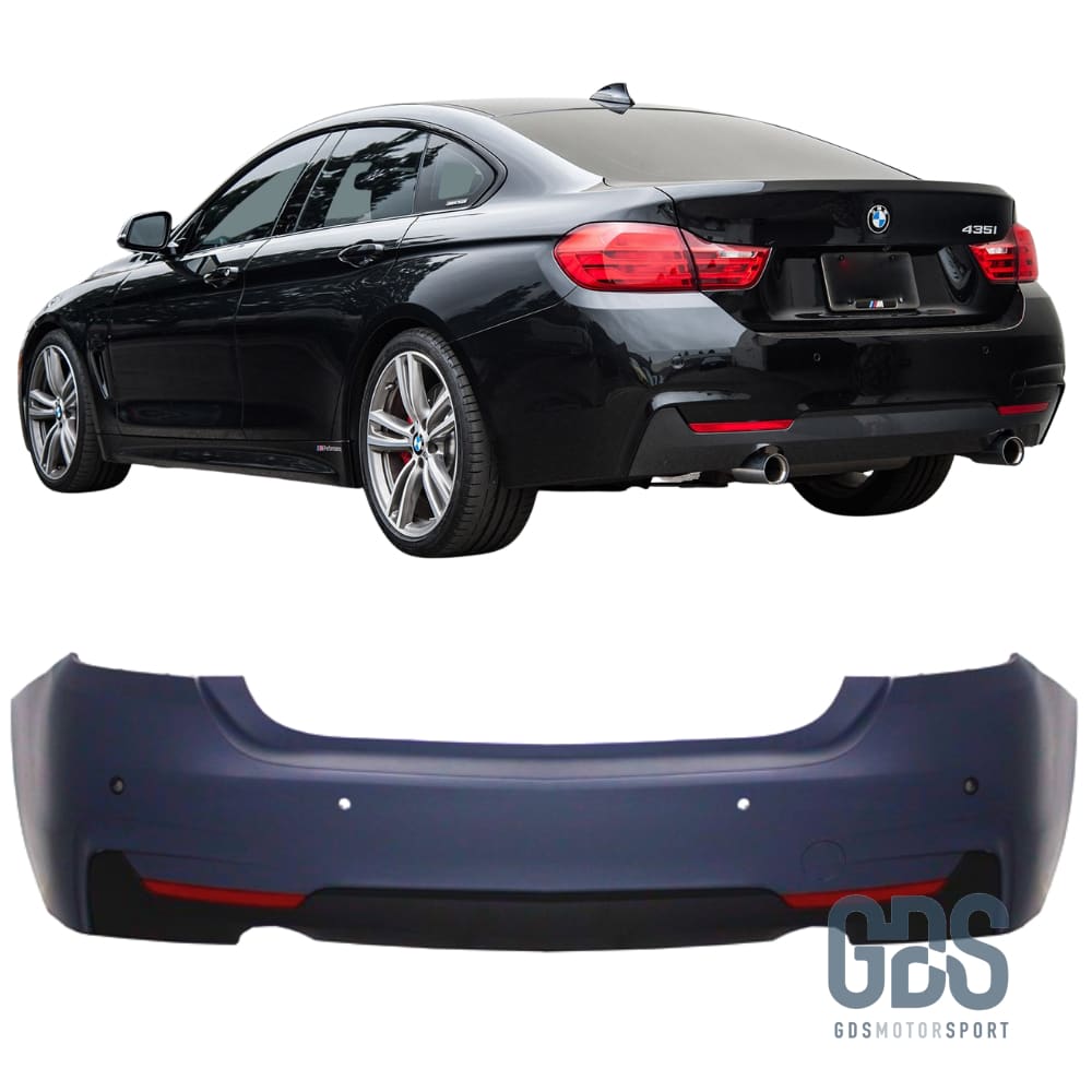 Pare choc arriere Pack M pour BMW F36 Grand coupé type 35 I/D 440i Sortie gauche/droite - Choc kit carrosserie - GDS Motorsport
