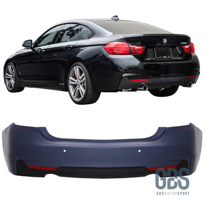 Pare choc arriere Pack M pour BMW F36 Grand coupé type 35 I/D 440i Sortie gauche/droite - Choc kit carrosserie - GDS Motorsport