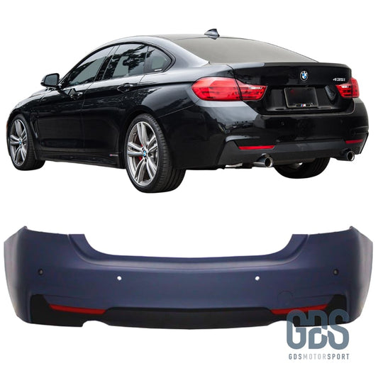 Pare choc arriere Pack M pour BMW F36 Grand coupé type 35 I/D 440i Sortie gauche/droite - Choc kit carrosserie - GDS Motorsport