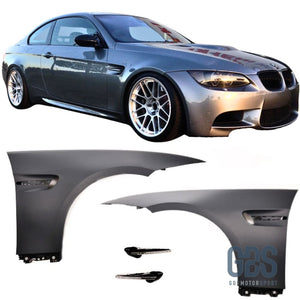 2 Ailes avant look M3 pour BMW Série 3 E92 coupe E93 cabriolet - Éléments de carrosserie GDS Motorsport