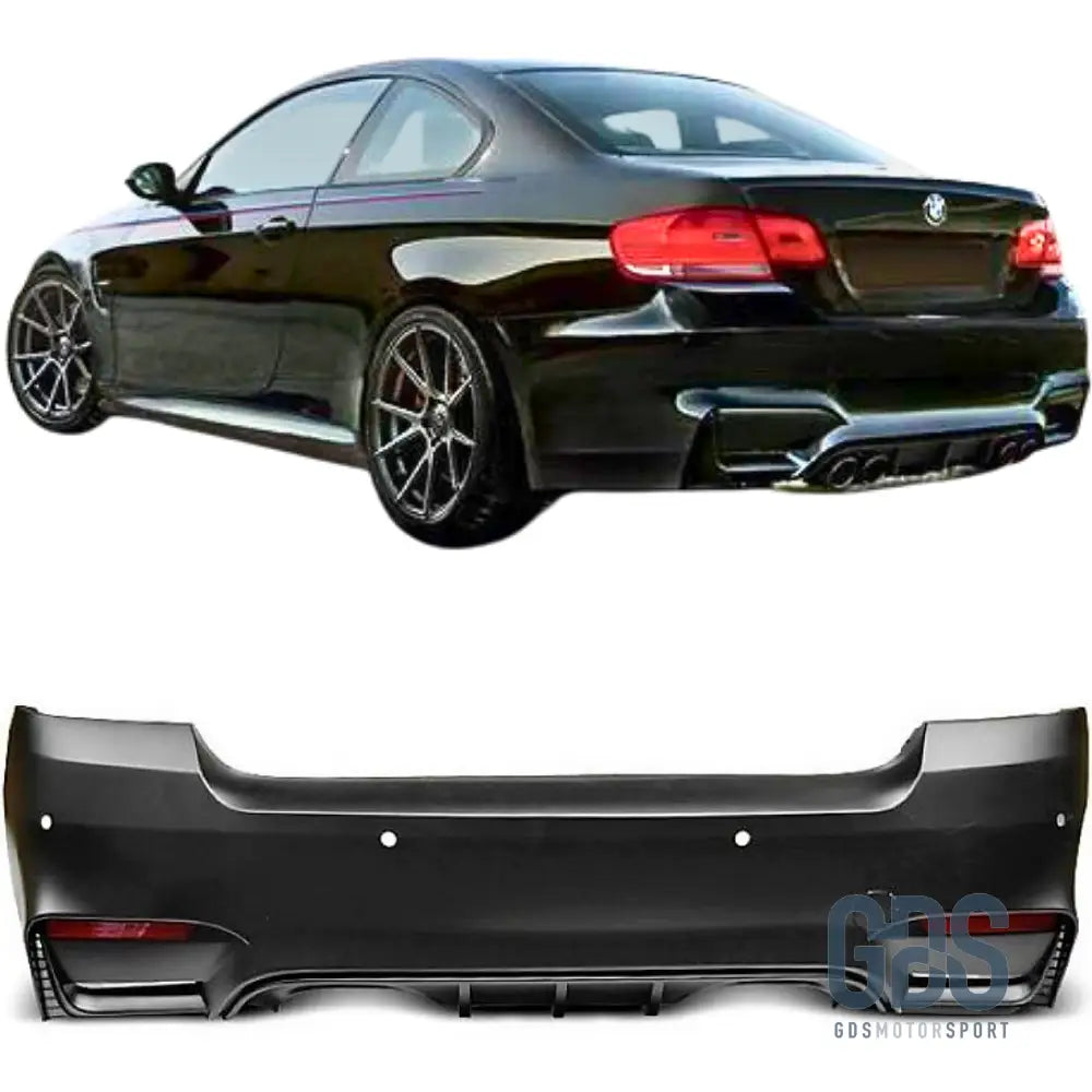 Pare Choc arrière Look M4 BMW serie 3 E92 coupe E93 cabriolet - GDS Motorsport
