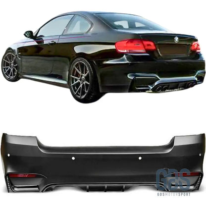 Pare Choc arrière Look M4 BMW serie 3 E92 coupe E93 cabriolet - GDS Motorsport